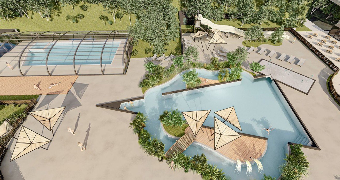 Parc la clusure nieuw zwembad 2022
